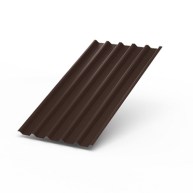 Стеновой профнастил МеталлоПрофиль Н-60 PE 0,7 Шоколад